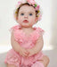 Vestido Rosa de Encaje con Flores 3D para Bebé – Modelo Petal Bloom | Vestido de Encaje | Ropa de bebé y niña | El Closet de Emma