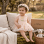 Vestido Floral Rosa Pastel Tul Bordado – Edición Primavera | Vestido de Encaje | Ropa de bebé y niña | El Closet de Emma