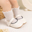 Zapatos para Bebé Niña Color Marfil con Correa | Elegantes para Bautizo y Fiesta