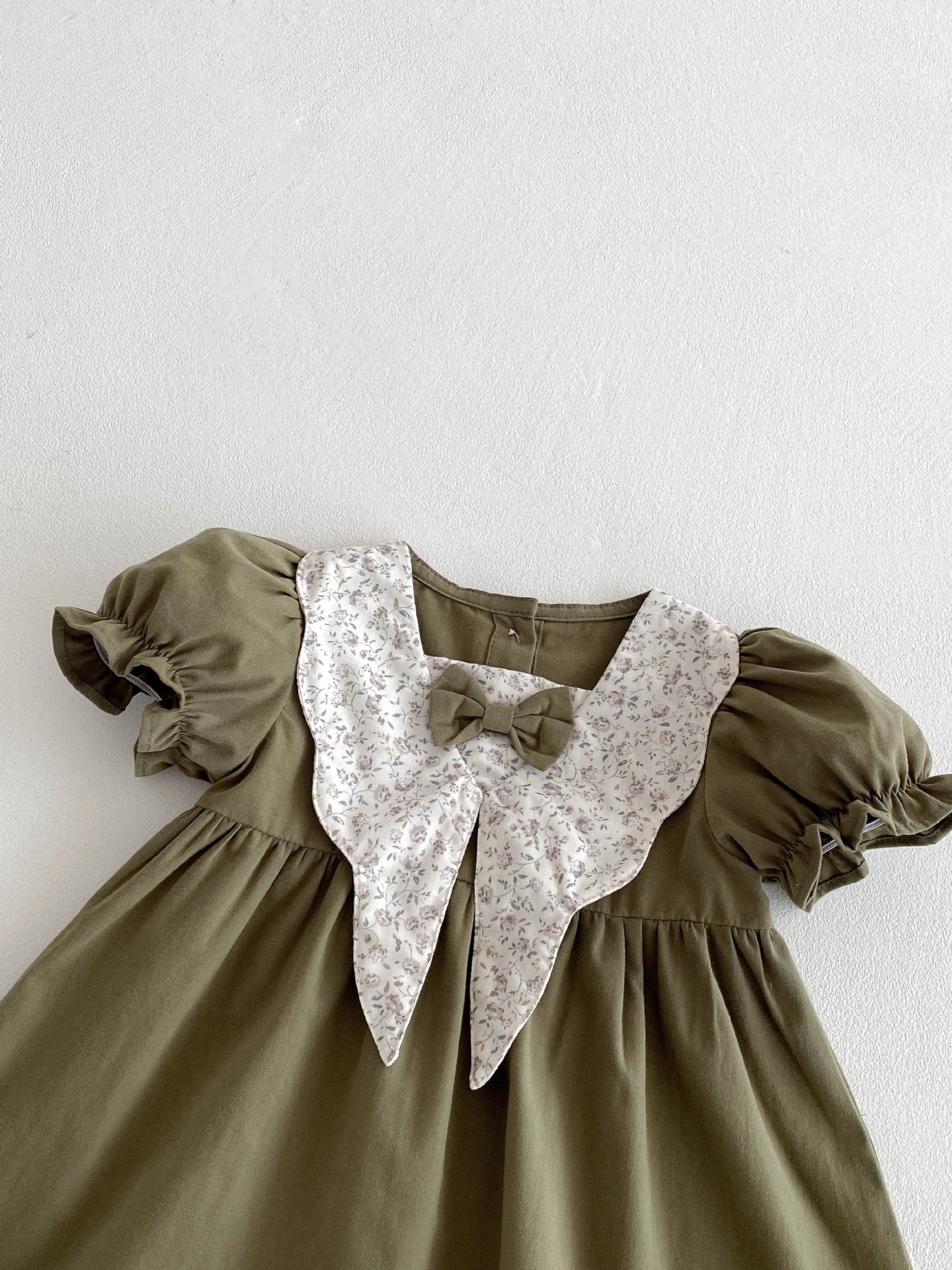 Vestido verde oliva