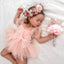Vestido rosa de tul | Vestido de Encaje | Ropa de bebé y niña | El Closet de Emma
