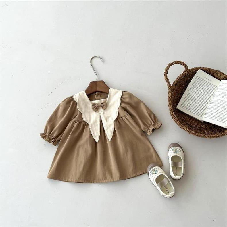 Vestido vintage caramelo