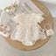 Vestido Ivory Encaje Premium con Perlas | Vestido de Encaje | Ropa de bebé y niña | El Closet de Emma