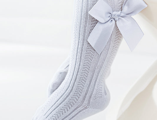 Medias con Lazos y Encajes - BabyYuval