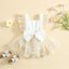 Vestido Blanco con Margaritas Bordadas y Lazo – Frescura y Encanto Floral | Vestido de Encaje | Ropa de bebé y niña | El Closet de Emma