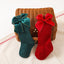 Medias con Lazo Navideño – Colección Alegría de Navidad 🎄✨ | Calcetines | Ropa de bebé y niña | El Closet de Emma