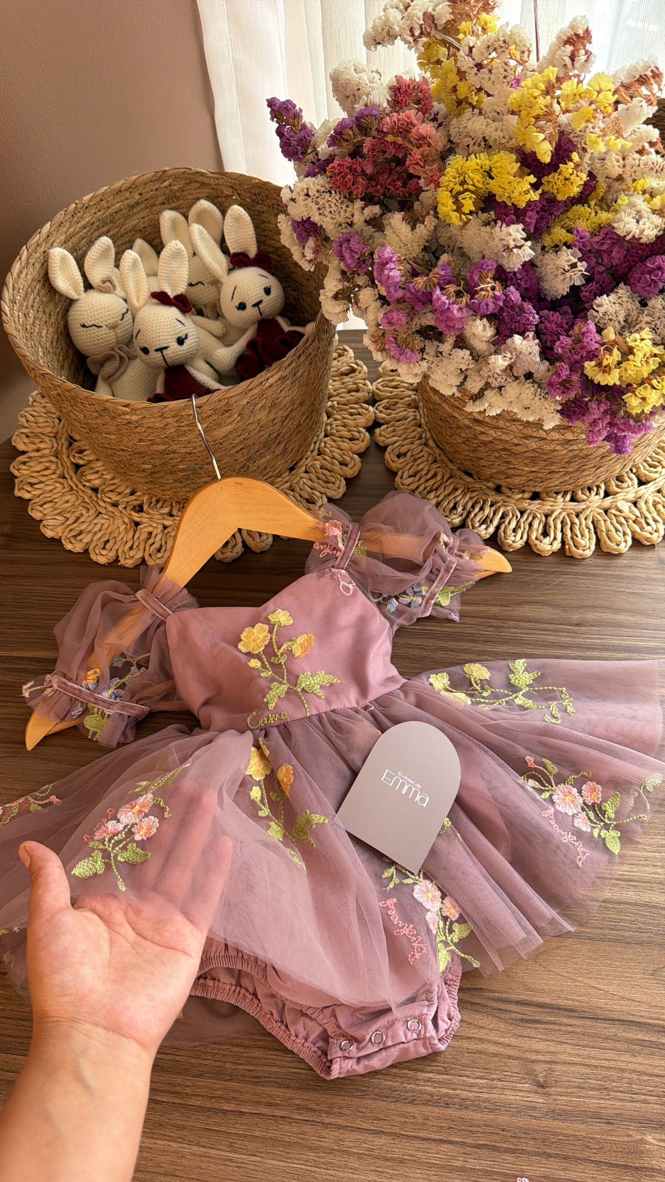Vestido Conjunto Emma Belle Éthérée