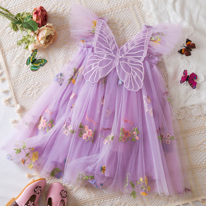 Vestido tul de Mariposa