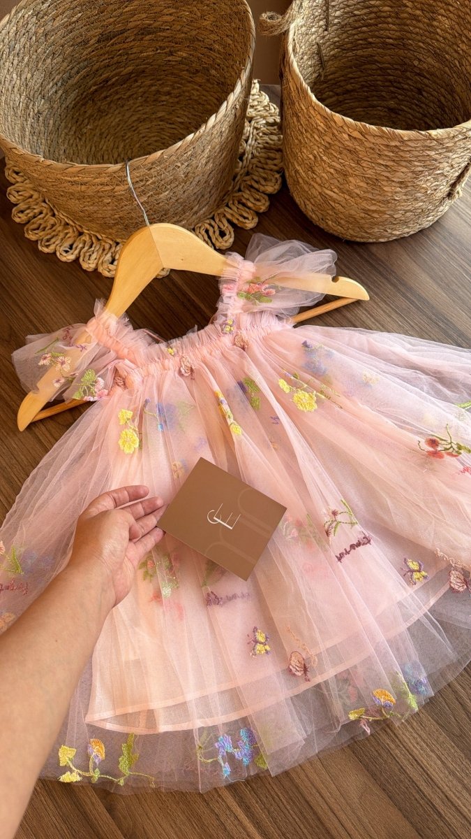 Vestido Mariposa Rosa Encantada – Edición Especial | Vestido | Ropa de bebé y niña | El Closet de Emma