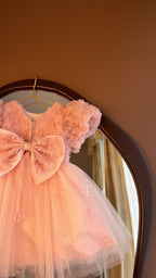 Vestido Rosa Princesa de Flores – Talla 3 Años | | Ropa de bebé y niña | El Closet de Emma