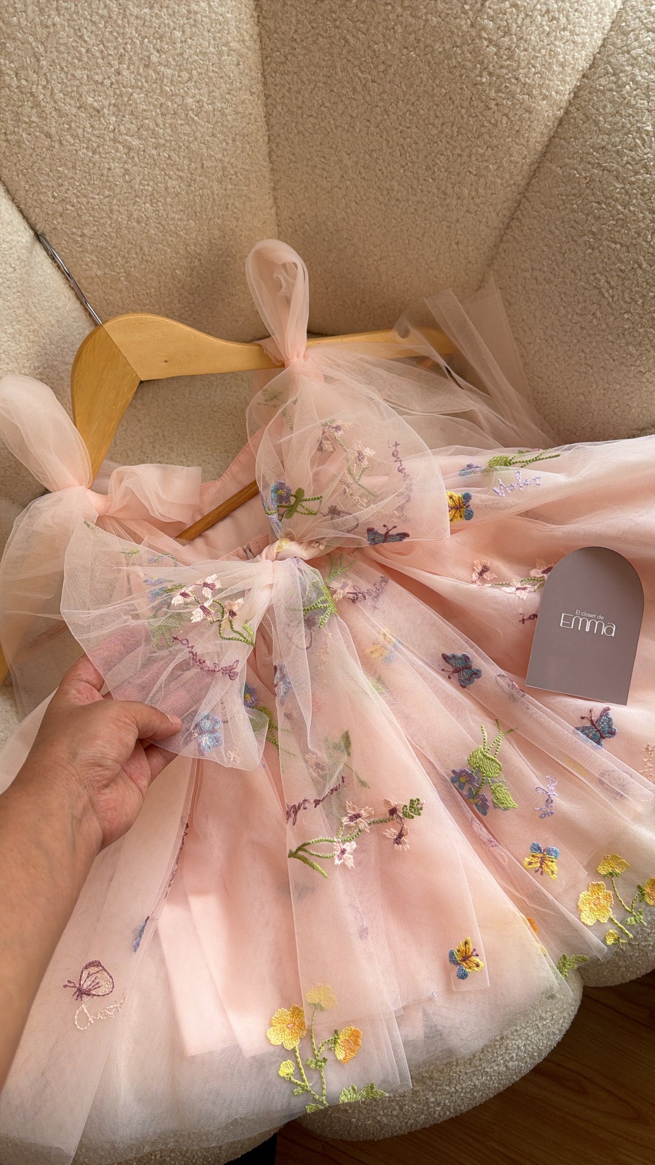 Outfit vestido Rosal Encantado