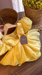 ✨ Conjunto Golden Blossom | Outfit Vintage para Niña