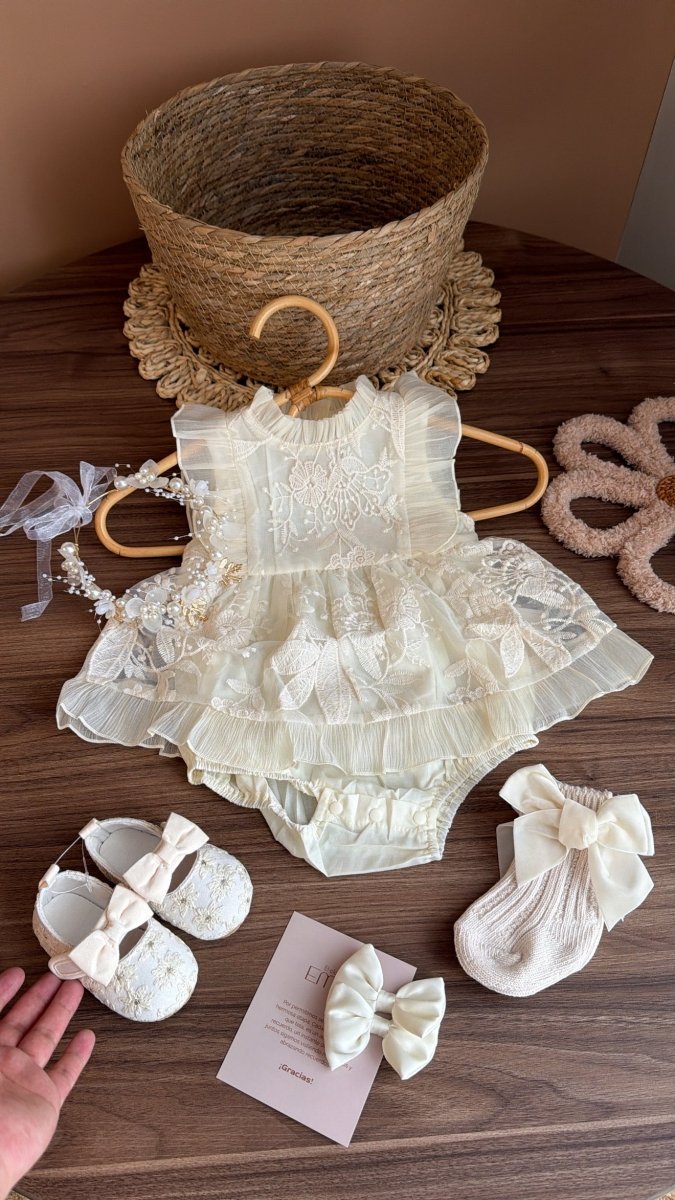 Conjunto vintage marfil Imagen principal del producto