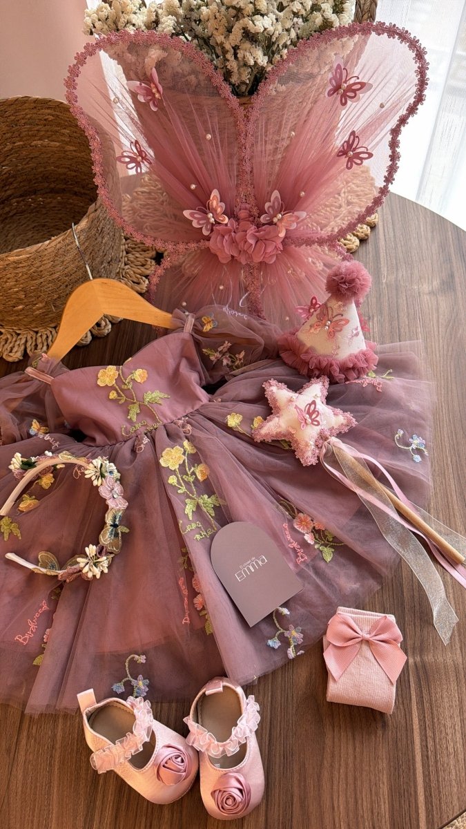 🧚🏻‍♀️ Outfit Hada del Bosque Encantado para Niña | | Ropa de bebé y niña | El Closet de Emma