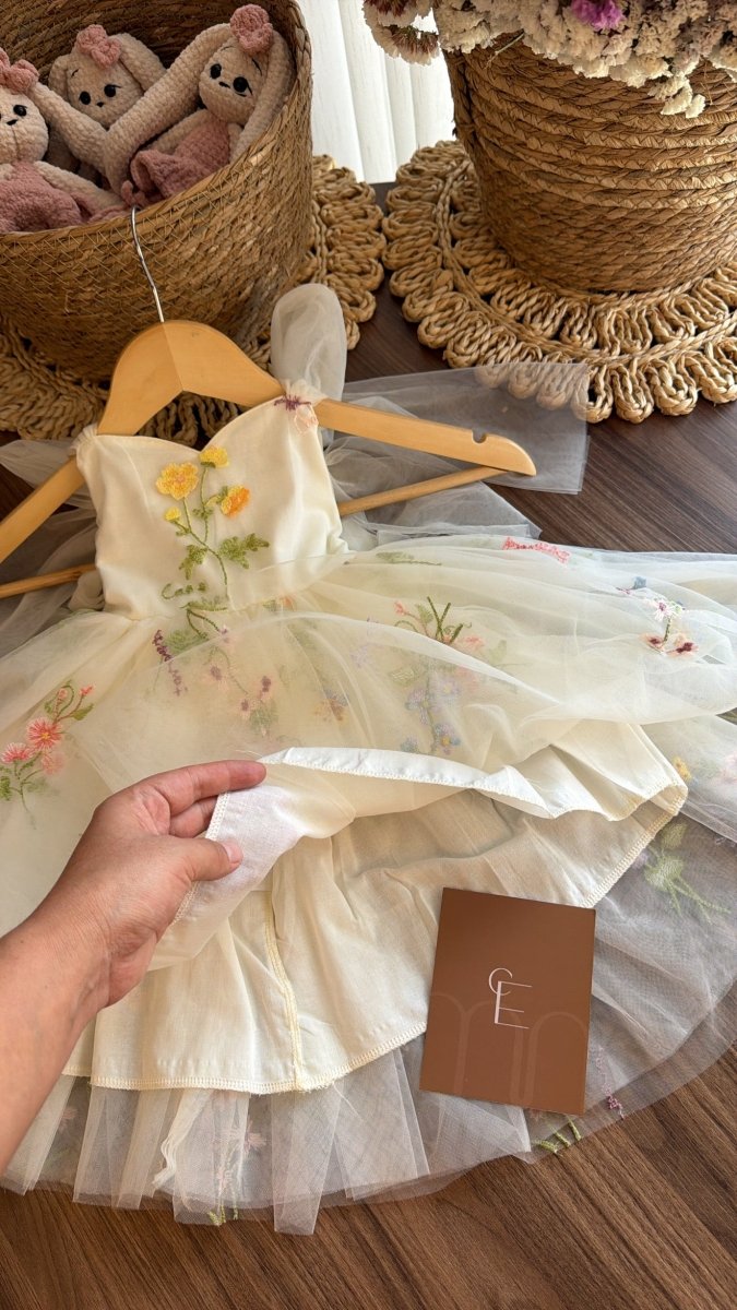 Vestido outfit Alas de Azahar | | Ropa de bebé y niña | El Closet de Emma
