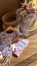 Vestido outfit sueño de hada lavanda | | Ropa de bebé y niña | El Closet de Emma