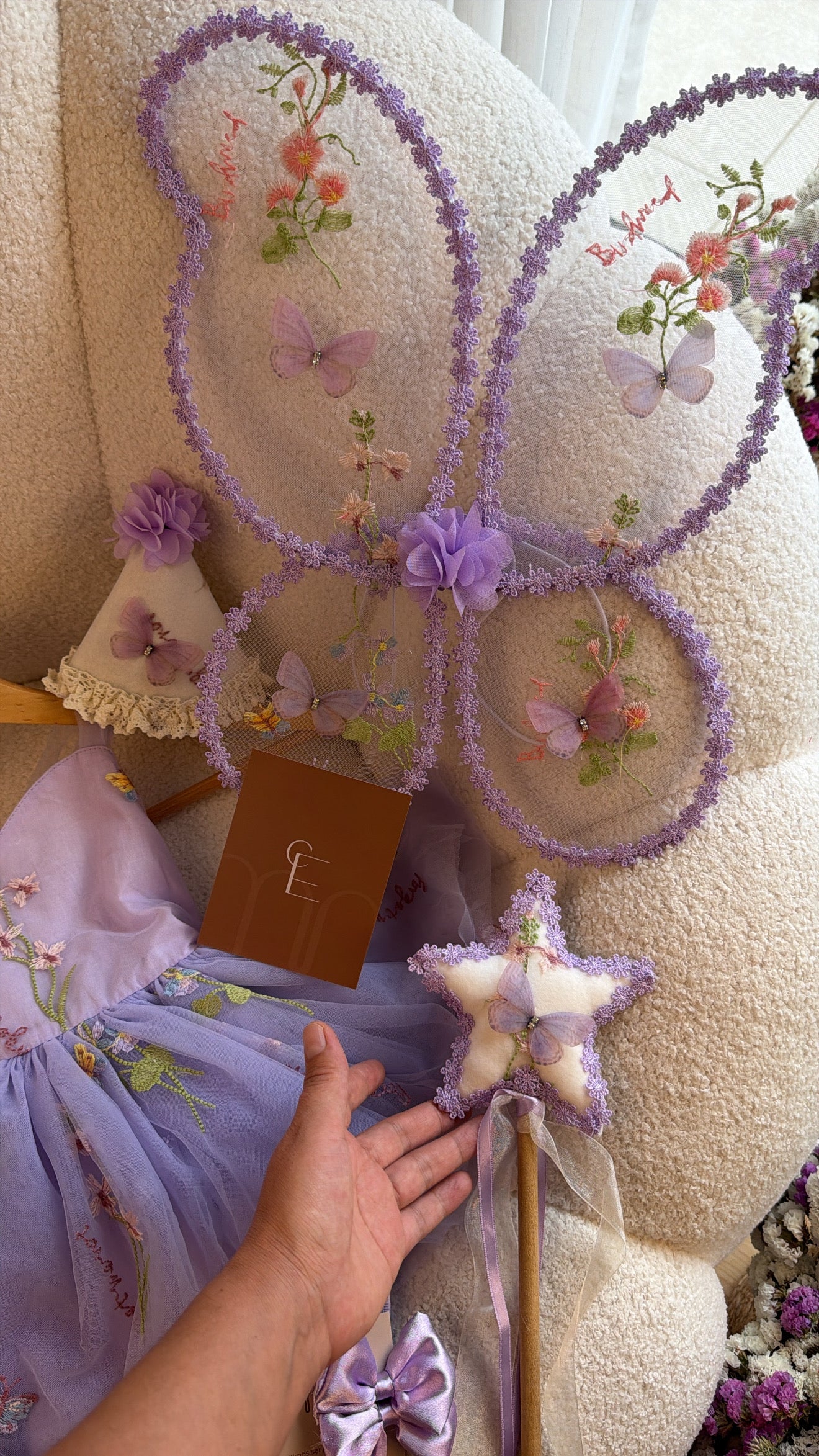 Vestido Outfit Hada Lavanda Emma