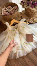 Vestido Alas de Azahar | | Ropa de bebé y niña | El Closet de Emma