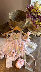 Outfit hadas Rosa para Bebé Niña