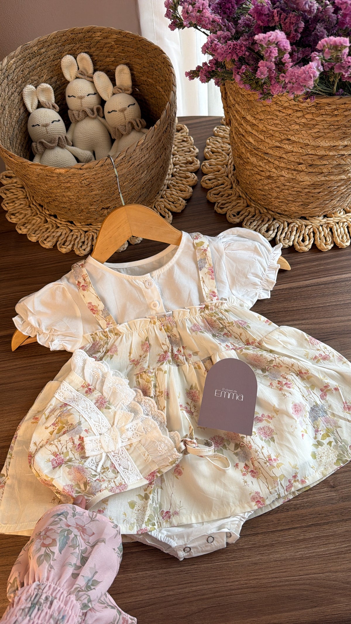 Outfit Jardín Vintage Floral | Bebé