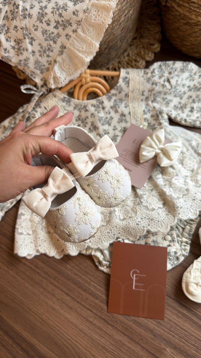 Vestido conjunto Encanto de Primavera | | Ropa de bebé y niña | El Closet de Emma