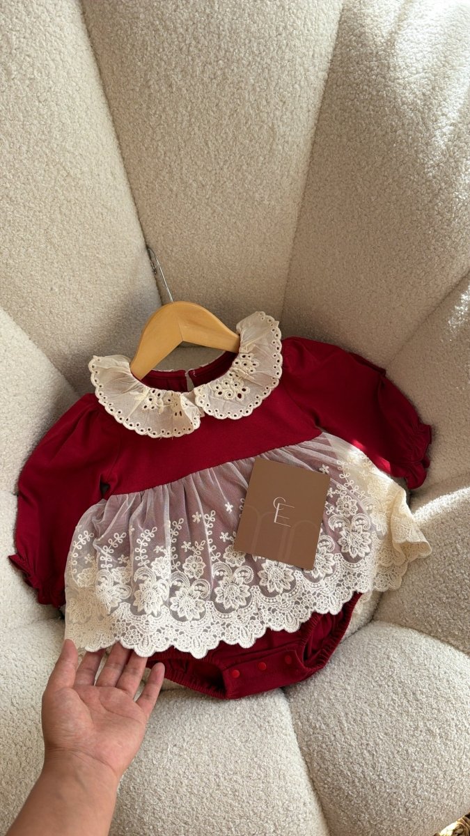Body Vestido Vintage Julieta | | Ropa de bebé y niña | El Closet de Emma