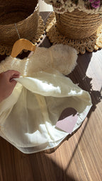 Vestido outfit rose de marfil