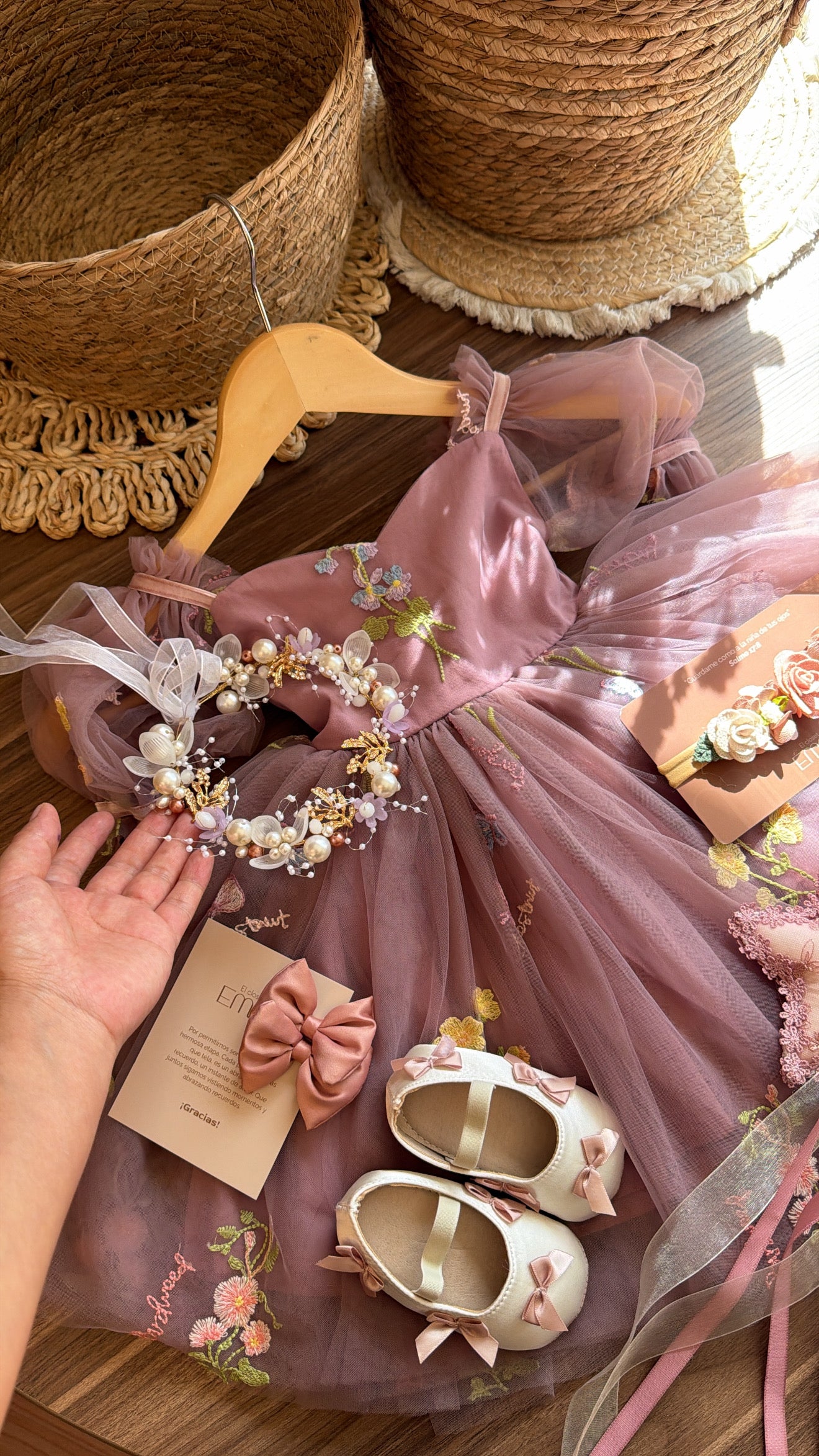 Vestido Outfit Hada de los Rosales