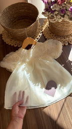 Vestido outfit rose de marfil
