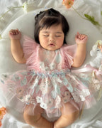 Vestido Bloom de Tul Bordado