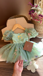 Vestido Aurora Esmeralda
