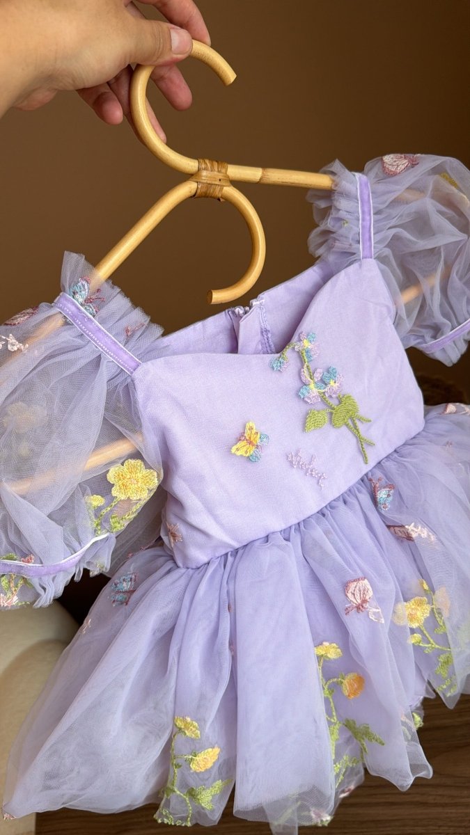 Outfit “Hada Lila Encantada” 🧚🏻‍♀️✨ | Vestido de Encaje | Ropa de bebé y niña | El Closet de Emma