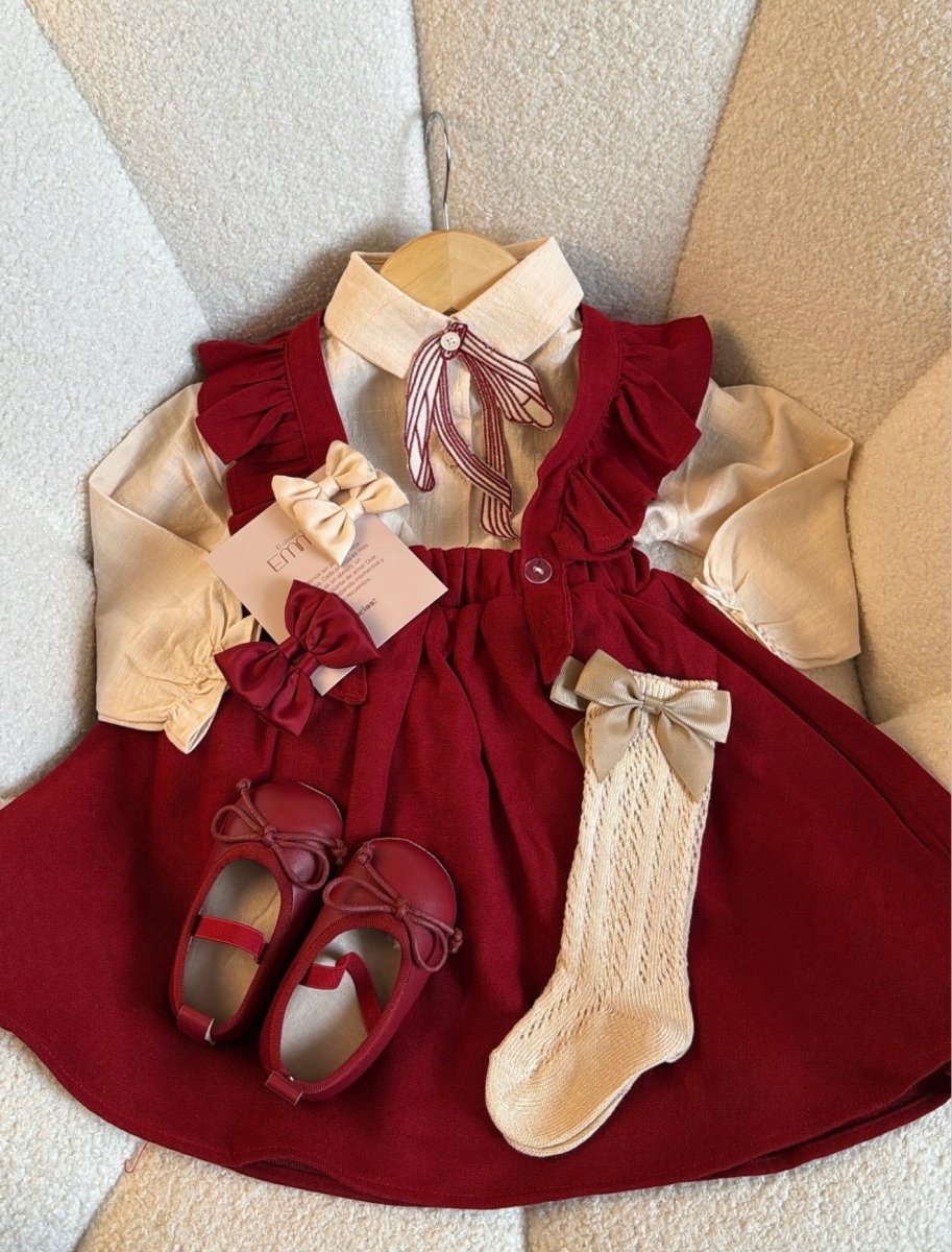 Vestido outfit Lady Emma | | Ropa de bebé y niña | El Closet de Emma