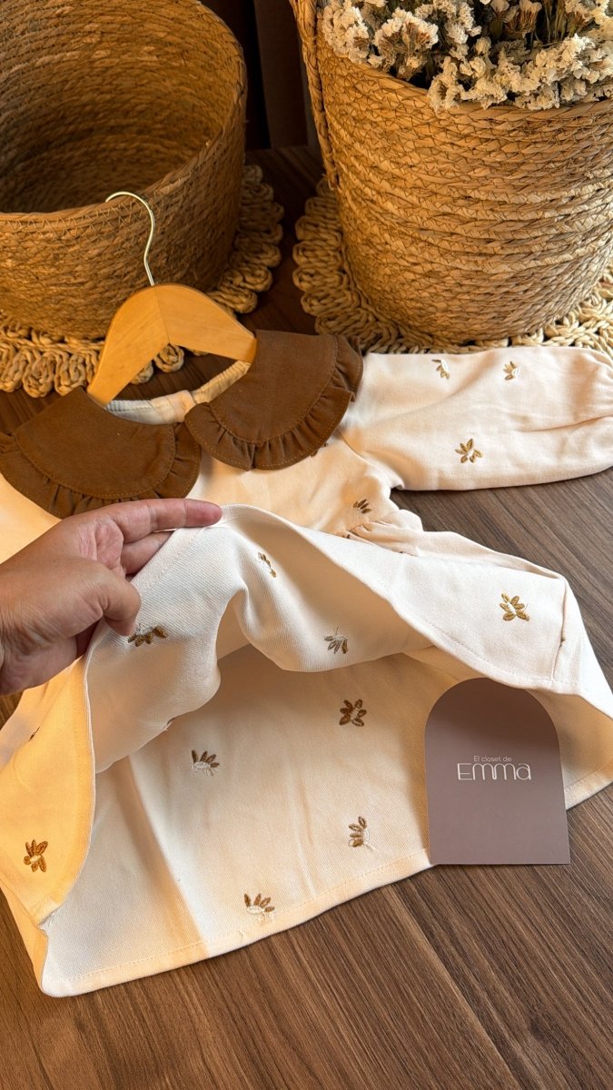 Vestido outfit susurro de otoño | | Ropa de bebé y niña | El Closet de Emma
