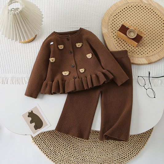 Conjunto Tejido "Ositos Dulces"