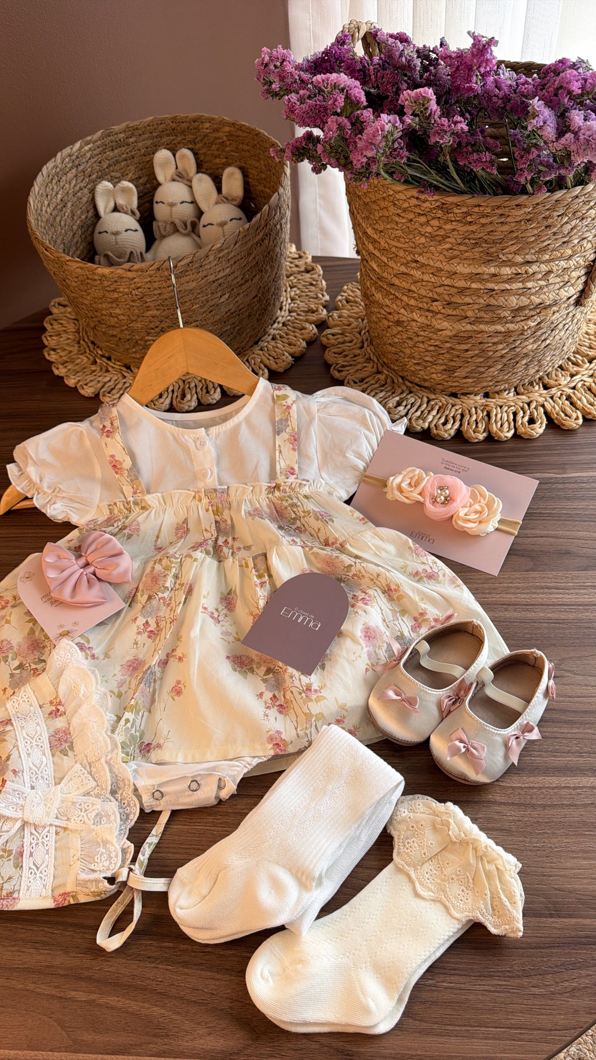 Outfit Jardín Vintage Floral | Bebé