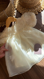 Vestido outfit rose de marfil