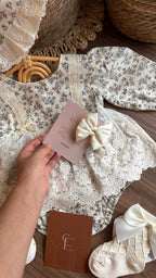 Vestido conjunto Encanto de Primavera | | Ropa de bebé y niña | El Closet de Emma