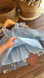 Vestido outfit cielo encantado | | Ropa de bebé y niña | El Closet de Emma