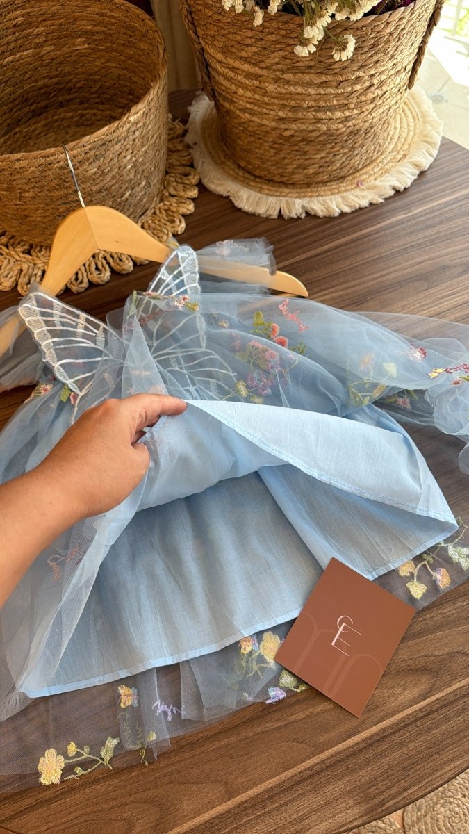Vestido outfit cielo encantado | | Ropa de bebé y niña | El Closet de Emma