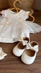 Outfit Dulce Blanco | Vestido de Encaje | Ropa de bebé y niña | El Closet de Emma