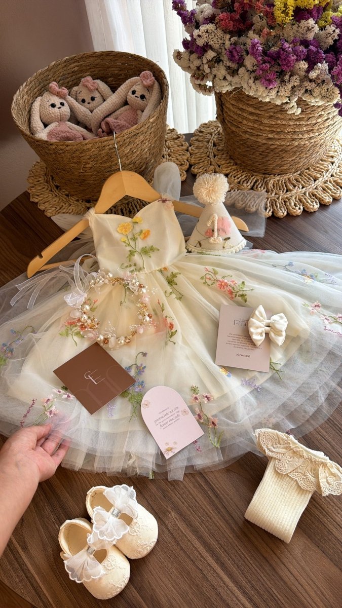 Vestido outfit El Secreto de las Hadas | | Ropa de bebé y niña | El Closet de Emma