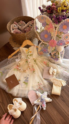 Vestido outfit Alas de Azahar | | Ropa de bebé y niña | El Closet de Emma