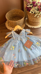 Vestido outfit cielo encantado | | Ropa de bebé y niña | El Closet de Emma