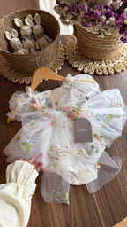 Outfit Hada del Bosque Encantado para Bebé Niña | Vestido Bordado con Kit de Alitas y Accesorios Completos