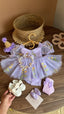 Outfit “Hada Lila Encantada” 🧚🏻‍♀️✨ | Vestido de Encaje | Ropa de bebé y niña | El Closet de Emma