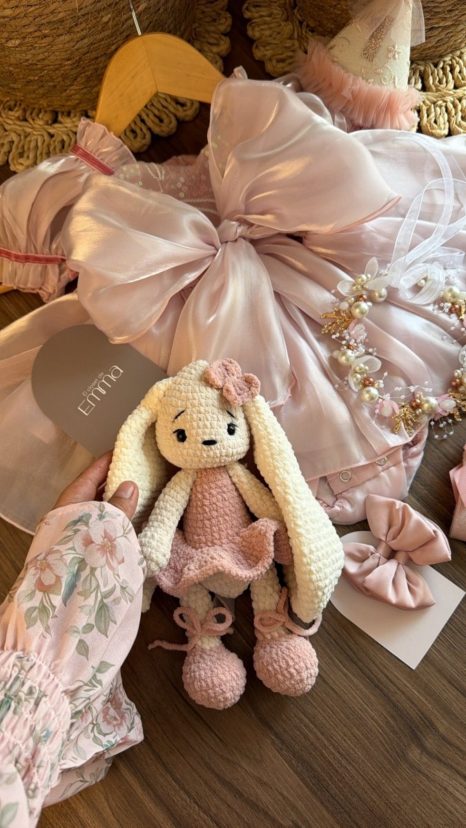 Vestido outfit Bella en Rosa | | Ropa de bebé y niña | El Closet de Emma