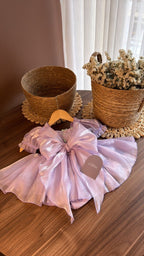 Outfit Princesa Lavanda Vintage para Bebé | Vestido Elegante con Accesorios | | Ropa de bebé y niña | El Closet de Emma