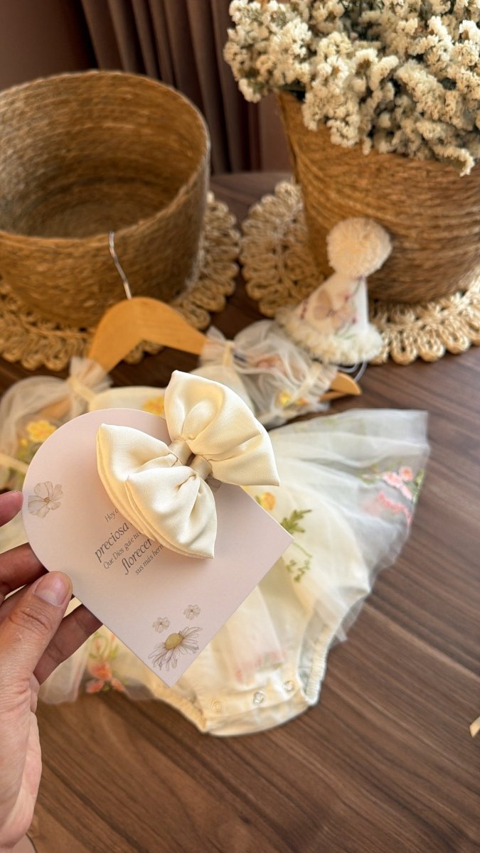 Conjunto de Hada Vintage para Bebé Niña | | Ropa de bebé y niña | El Closet de Emma