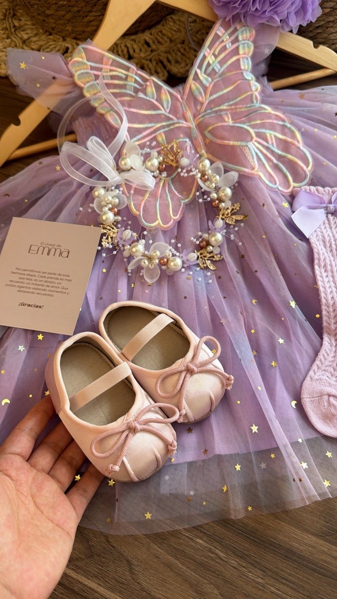 Vestido Outfit Hada Lila Encantada | | Ropa de bebé y niña | El Closet de Emma